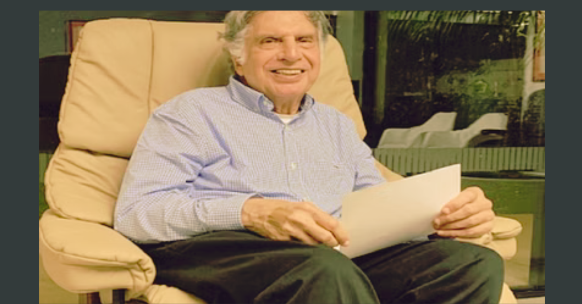 Ratan Tata:A legend personality